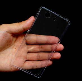 Силиконов гръб ТПУ ултра тънък за Sony Xperia Z3 Compact D5803 / Z3 mini D5833 кристално прозрачен